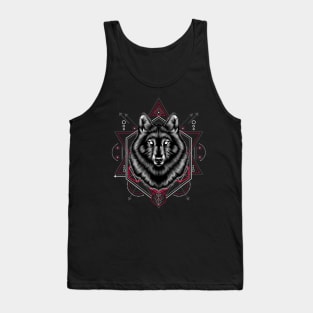 The Wolf sacred geometry Tank Top